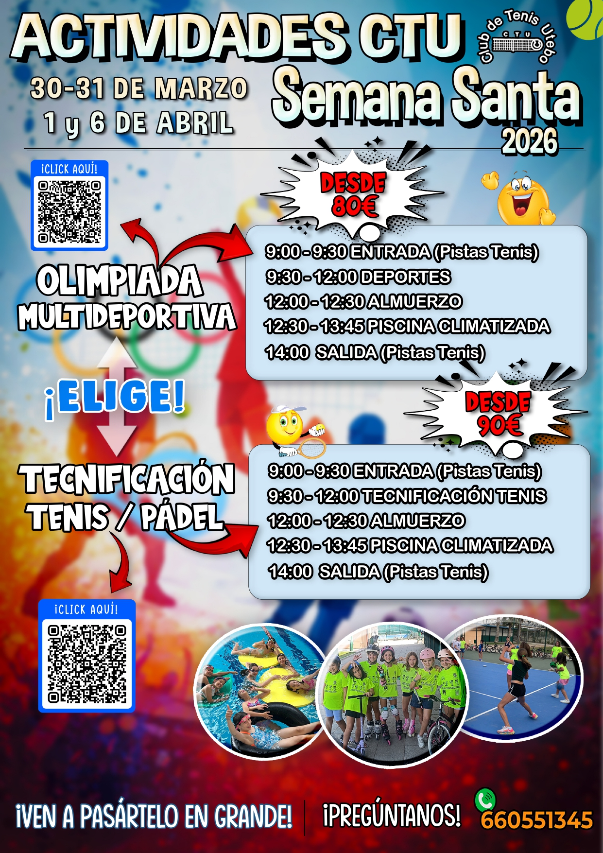 Actividades Semana Santa 2026 ctu