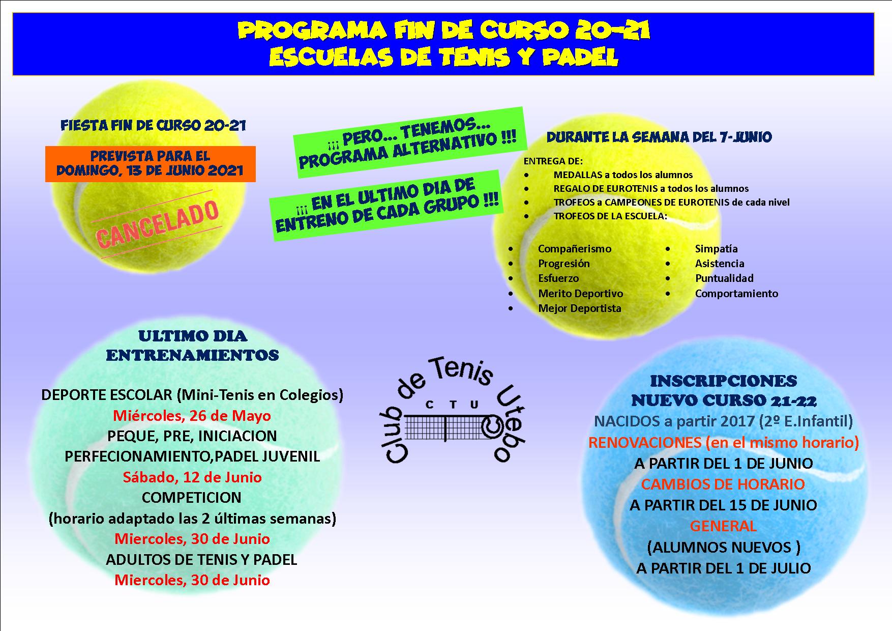 Programa Fin de Curso 20 21
