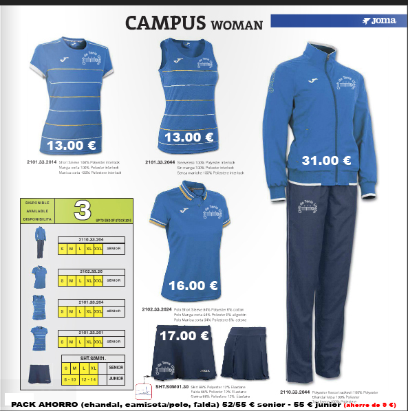Ropa CTU Joma Mujer