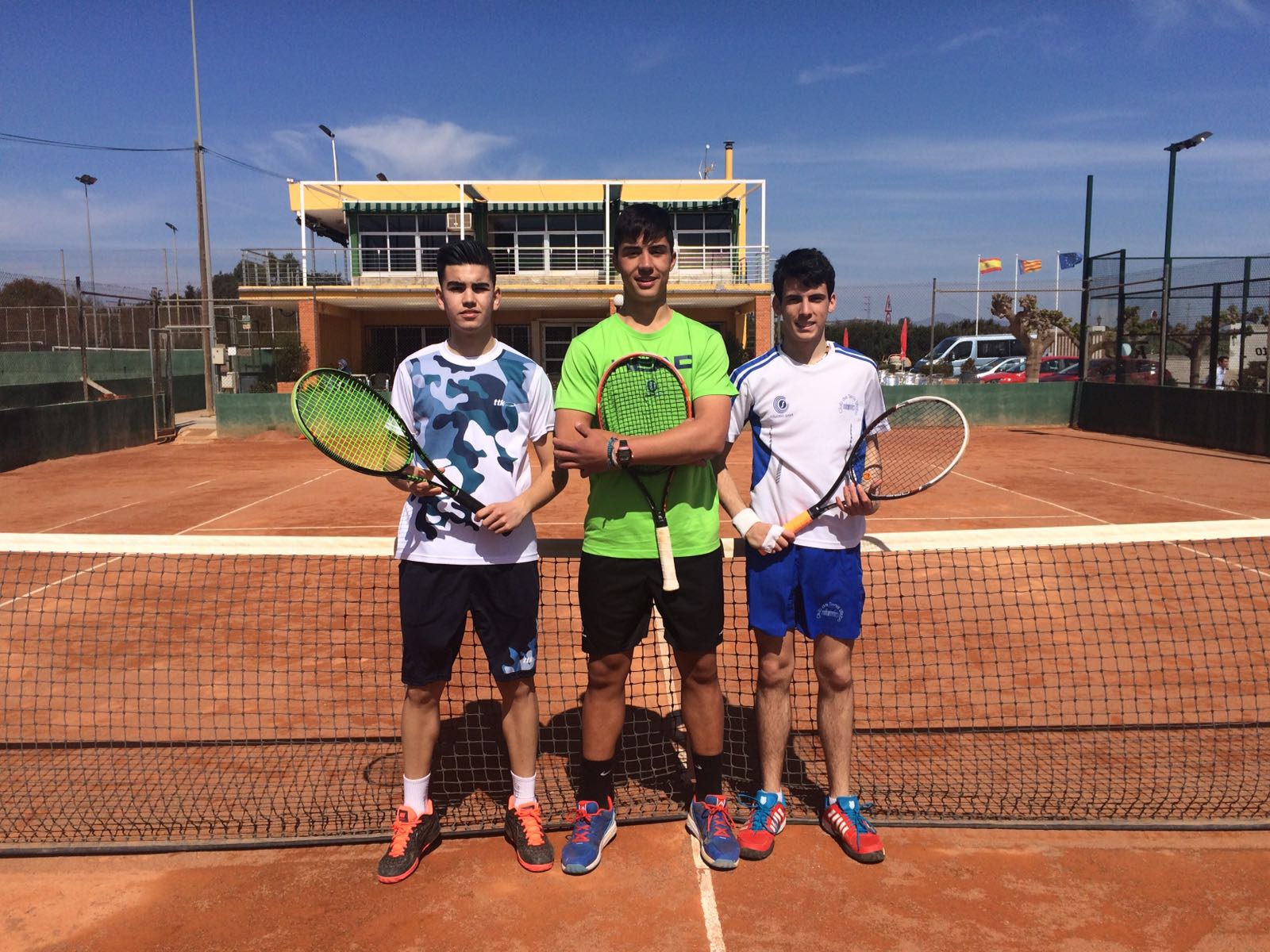 Jugadores CTU en Benicarlo