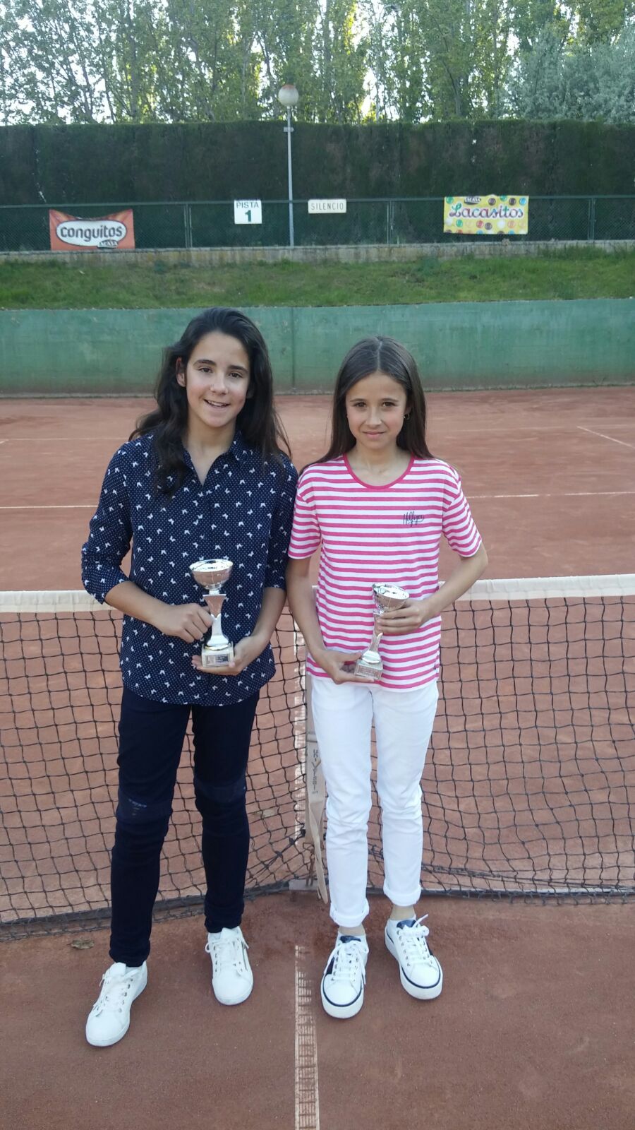 36 Sofia Andres y Jutdith Pinilla Cto. Aragon Alevin 2017