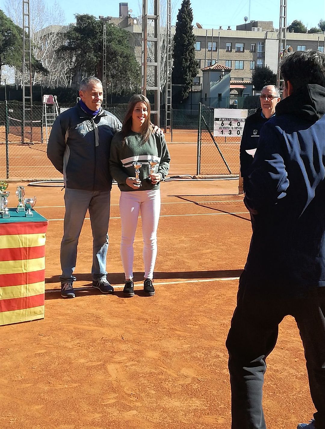 11. I Cto. Aragon Junior 2018 Zaira Subcampeona dobles