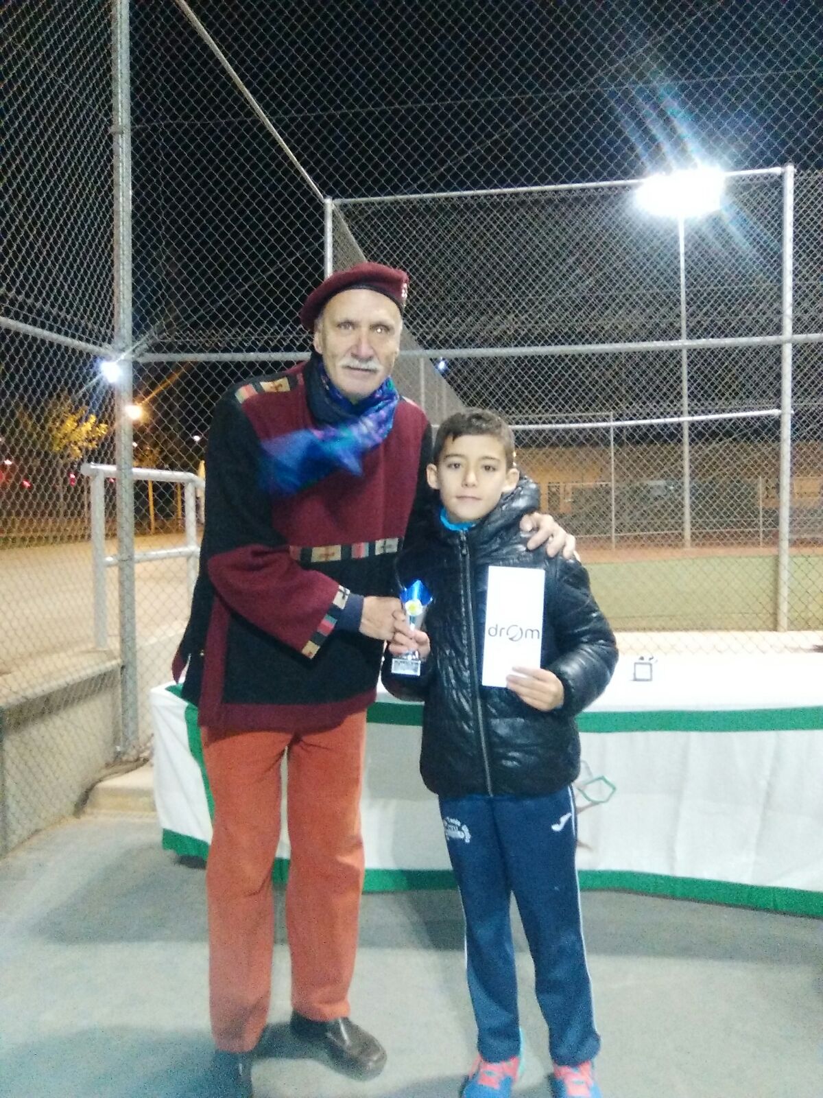 5.6 Diego Sabroso. Subcampeón Consolación FF en Cto. Aagon Benjamin 2017 Olivar