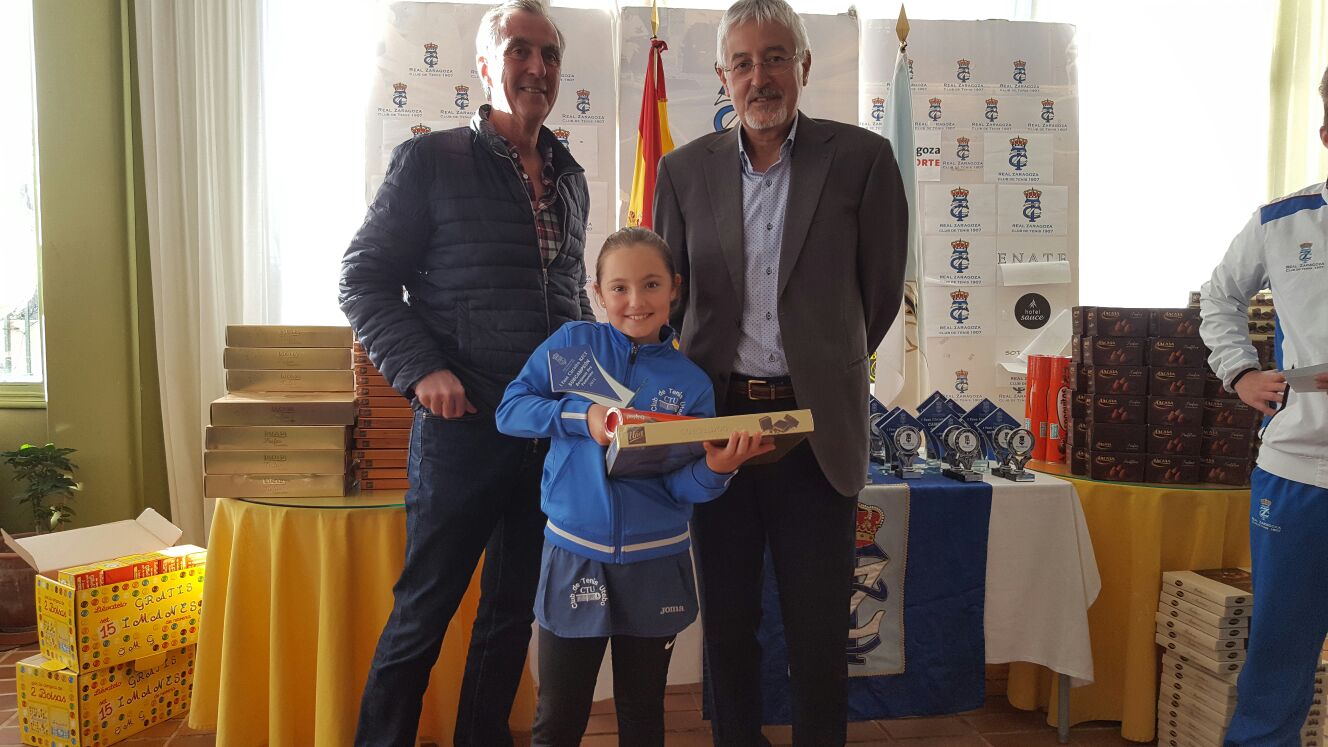 9. I Circuito RZCT Erika Pujol Subcampeona Benjamin Oro